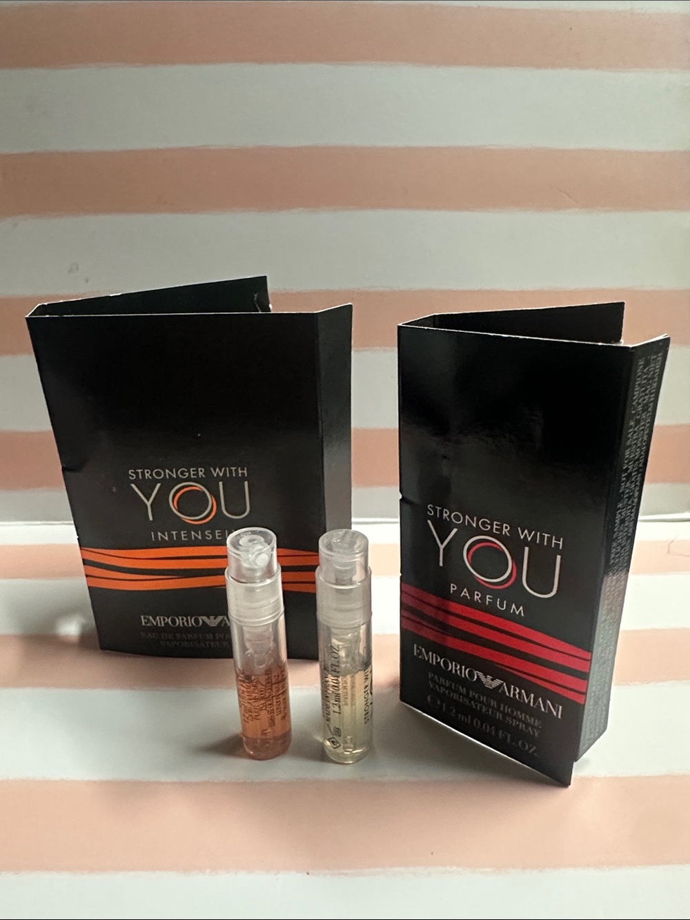 Emporio Armani Stronger samples